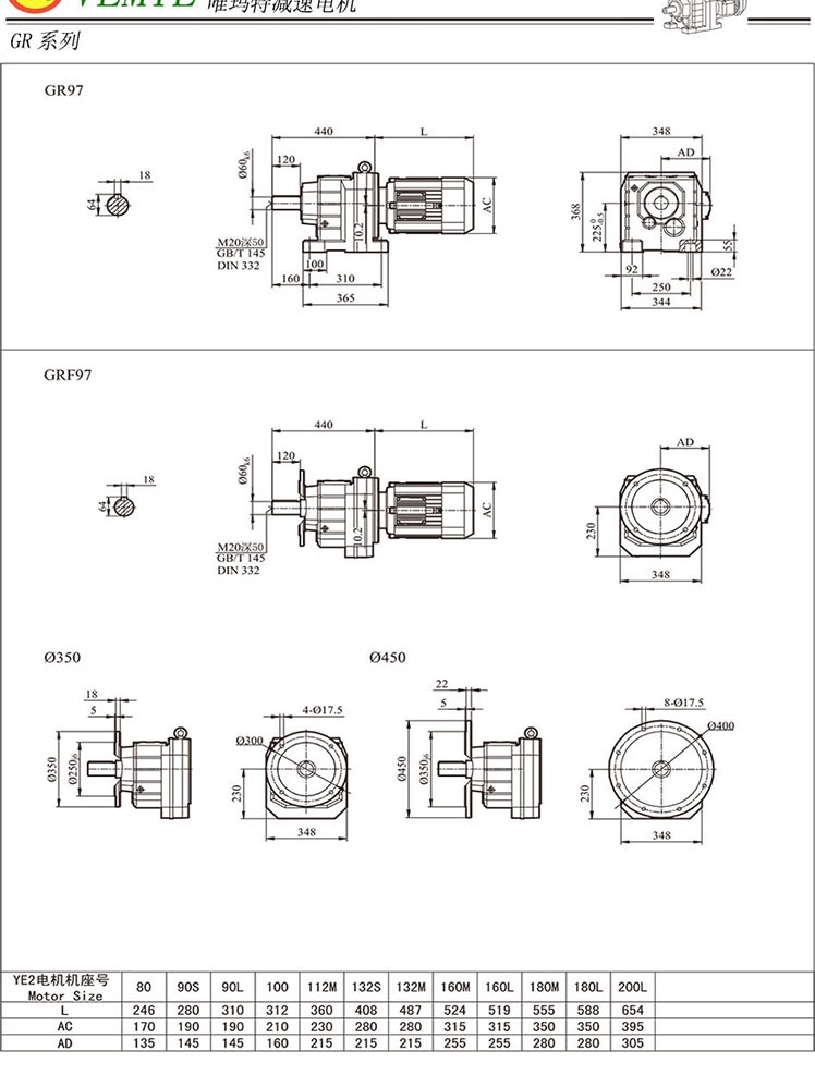 TR98齒輪減速機(jī)圖紙 TR98齒輪減速機(jī)圖紙