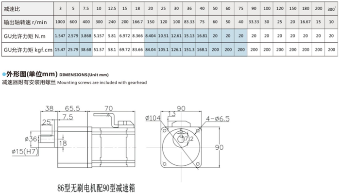 無刷電機齒輪減速箱 (3) 無刷電機齒輪減速箱 (3)